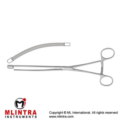 Nussbuam Intestinal Clamp Curved Stainless Steel, 25 cm - 9 3/4"